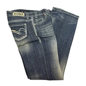 Rock and Roll Cowgirl Jeans Women Size 28x34 (32x34) Original Low Rise